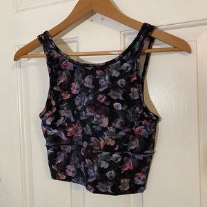 EUC Lululemon Power Pivot Tank Activate Floral Multi